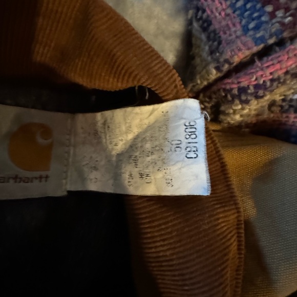 Vintage Carhartt Jacket CB1806 Mens 50 Regular Arctic Quilt Lined Tan - Picture 2 of 4